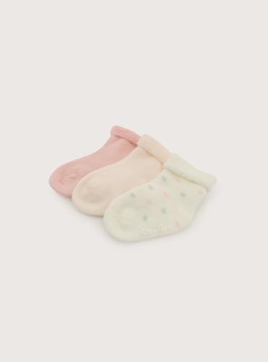 Imagen 2 del producto Pack De 3 Calcetines Rosado Bebe Opaline