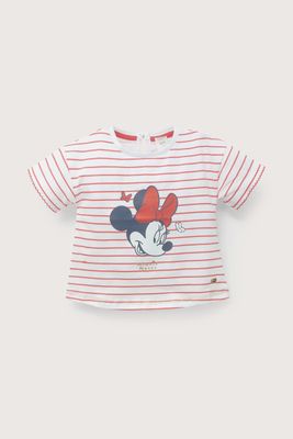 Imagen 2 del producto Polera a rayas blanca disney de niña