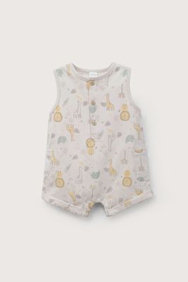 Imagen 2 del producto Bombacho beige estampado de bebé niña