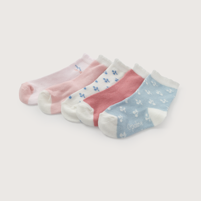 Imagen 2 del producto Pack de 5 calcetines con diseño niña