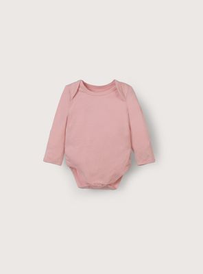 Pack de 3 bodies para bebé niña color rosado