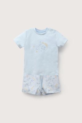 Imagen 2 del producto Pijama de 2 piezas off white de niño