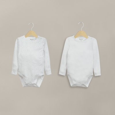 Pack de 2 bodys algodón niño