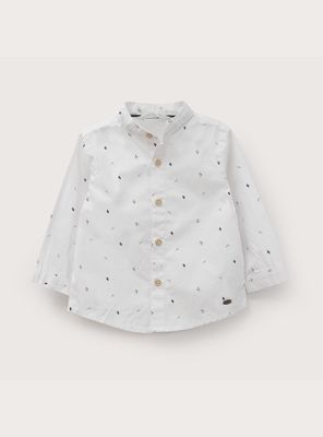 Imagen 2 del producto Camisa Infant Niño Estampada Blanca