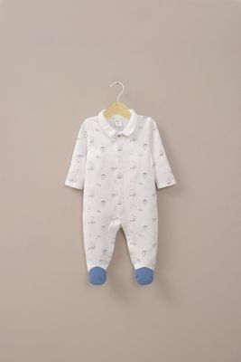 Osito blanco estampado de bebé niño