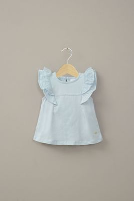 Polera celeste de niña