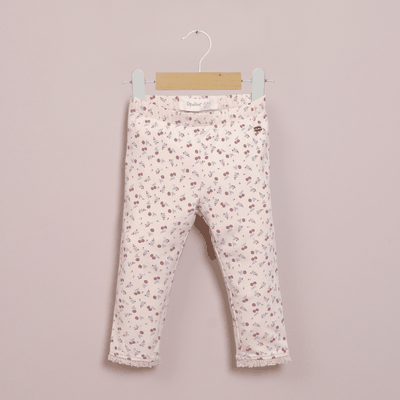 Imagen 1 del producto Calza crema estampada de niña