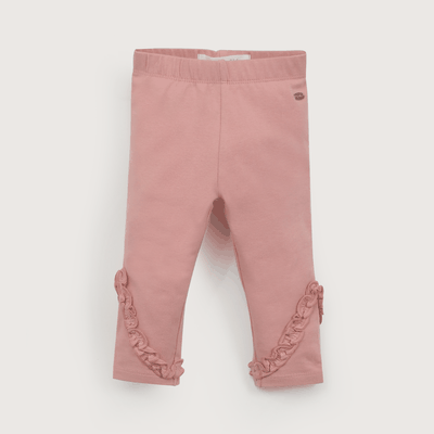 Imagen 2 del producto Calza con vuelos rosada de niña