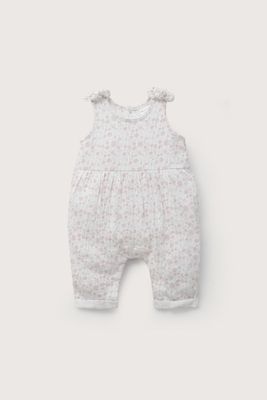 Imagen 2 del producto Jardinera rosada estampada de bebé niña