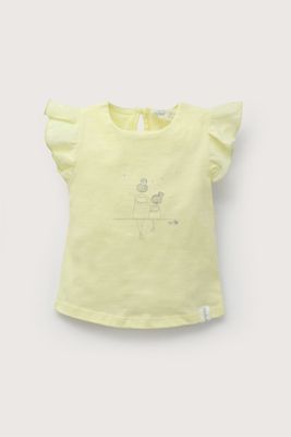 Imagen 2 del producto Polera vuelos amarilla de niña