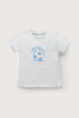 Imagen 2 del producto Polera manga corta blanca pelota de niño
