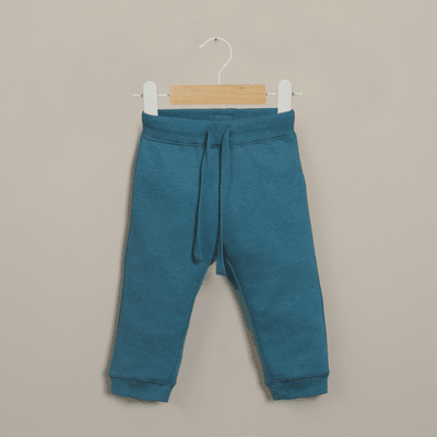 Pantalón de buzo petroleo de niño