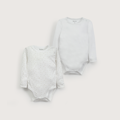 Imagen 2 del producto Pack de 2 bodys algodón unisex