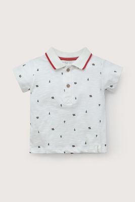 Imagen 2 del producto Polera cuello piqué navidad niño