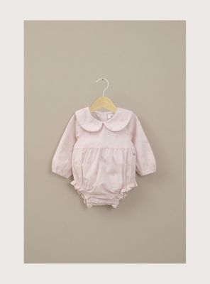 Imagen 2 del producto Bombacho manga larga rosado de bebé niña