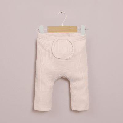 Imagen 1 del producto Calza waffle beige de bebé unisex