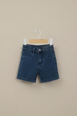 Imagen 1 del producto Short de jeans oscuro de niño