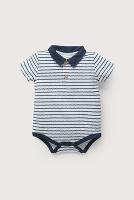 Imagen 2 del producto Body rayas azul de bebé niño