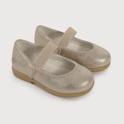 Ballerina dorada de niña