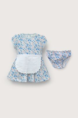 Imagen 2 del producto Vestido fiestas patrias celeste de bebé niña