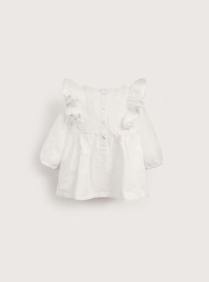 Imagen 2 del producto Vestido de niña color blanco: ocasiones especiales