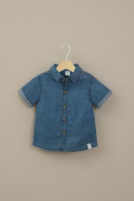 Imagen 1 del producto Camisa azul manga corta de niño