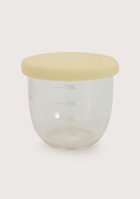 Imagen 2 del producto Set frascos snack vidrio 4 uds amarillo