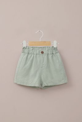 Short verde de niña