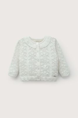 Imagen 2 del producto Chaleco blanco de bebé niña