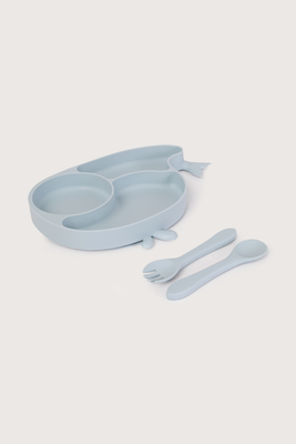 Plato silicona de niño