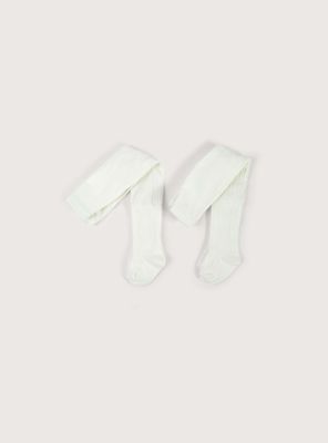 Pack 2 pantys de algodón blancas de niña