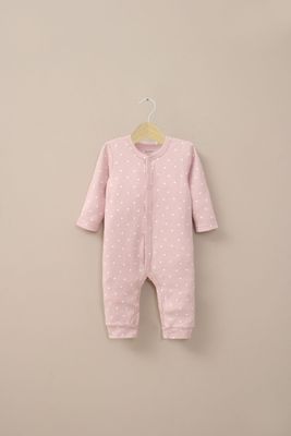 Osito rosado de algodón de bebé niña