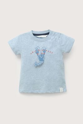 Imagen 2 del producto Polera manga corta celeste de niño