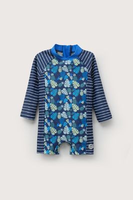 Imagen 2 del producto Traje de baño entero azul de niño