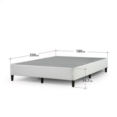 Imagen 2 del producto Base de cama KEENAN Zinus King 180x200x36cm