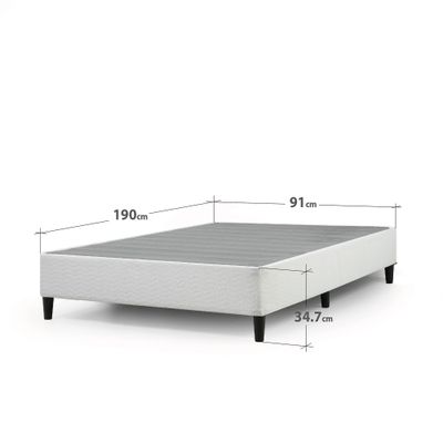 Imagen 2 del producto Base de cama KEENAN Zinus 1 plaza 90x190x36cm