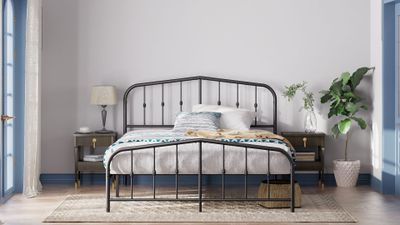 Imagen 2 del producto Base de Cama Zinus King 180x200x30cm Heidi respaldo