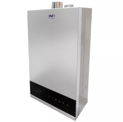 Calefón Anwo Tiro Forzado 10 Litros Gas Natural Modulante Hitech Hydro 18 VAN10LTS NG