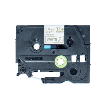 Imagen 1 del producto Cinta de raso Brother Dorado sobre blanco 4m