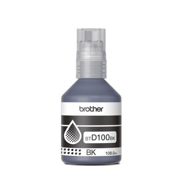 Botella de tinta Brother BTD100M Negro Ultra Rendimiento
