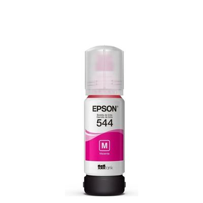 Botella De Tinta Epson T544 Color Magenta De 65 Ml