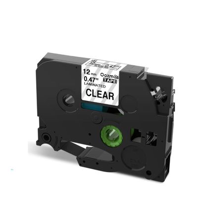 Imagen 1 del producto Cinta adhesiva Brother Negro sobre transparente 8m