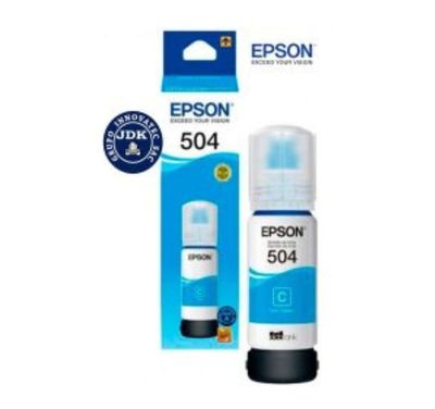 Cartucho de tinta Epson T504 Cyan  70ML