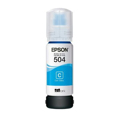 Imagen 2 del producto Cartucho de tinta Epson T504 Cyan 70ML