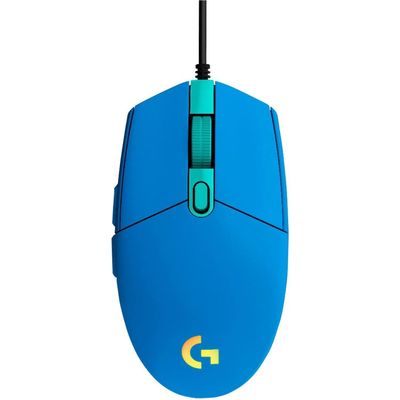 Imagen 1 del producto Mouse Gamer G203 RGB Lightsync USB Azul