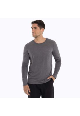 Polera Primera capa Hombre Misuri Gris oscuro Merrell