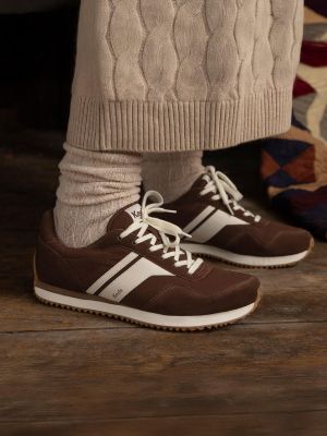 Imagen 2 del producto Zapatilla Textil Mujer Rena Gamuza Café