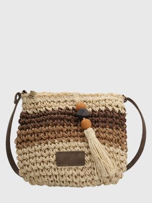 Cartera Sea Cross Beige Mujer
