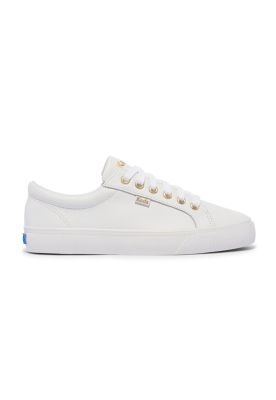 Zapatilla Cuero Blanca Mujer Jump Kick