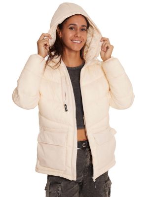 Imagen 2 del producto Parka Impermeable Mujer Crema